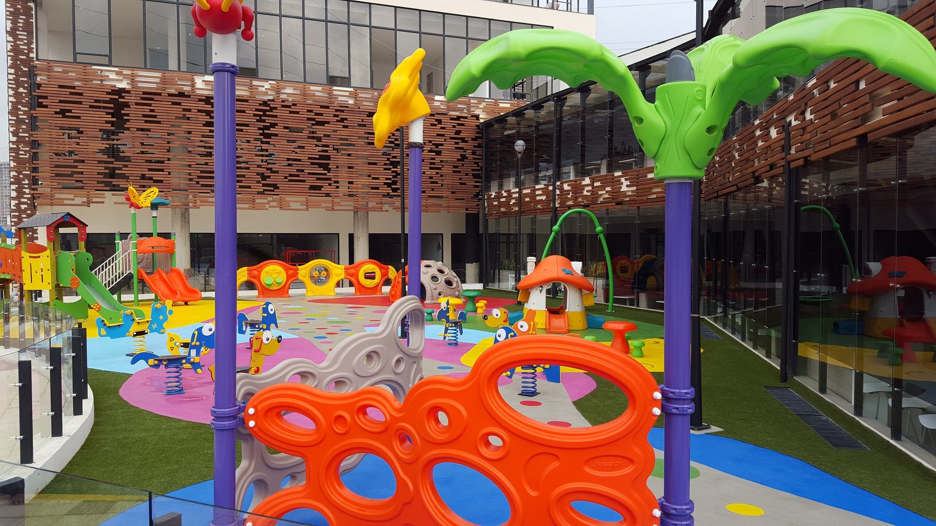 Parque de juegos para bebés, centro de actividades para niños